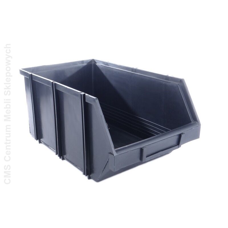Skrzynka magazynowa 11,7L czarna