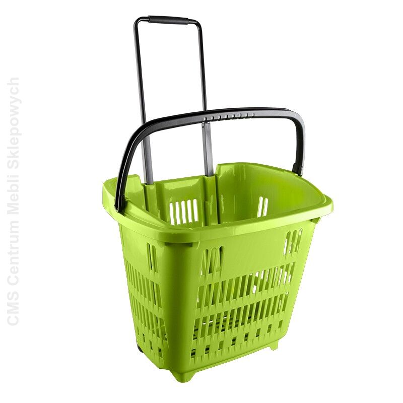 Koszyk sklepowy na kółkach - 34 litrowy