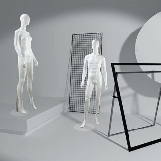 Manekin damski TYP RKAB2-BM BIAŁY MAT - 3