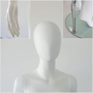 Manekin damski TYP RKAB2-BM BIAŁY MAT - 2