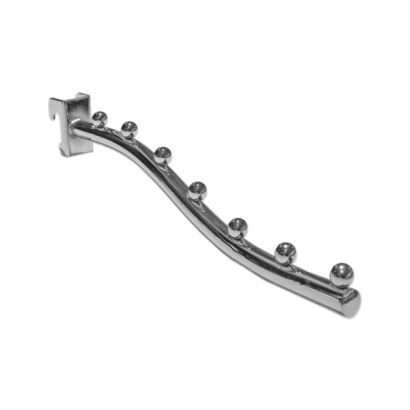 Hak sklepowy odzieżowy na owalny drążek Z-25