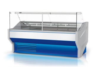 Lada chłodnicza z szybą prostą L-F Max - 16