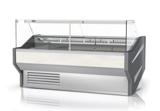 Lada chłodnicza z szybą prostą L-F Max - 10