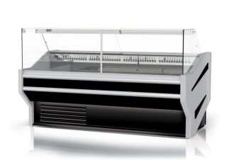 Lada chłodnicza z szybą prostą L-F Max - 9