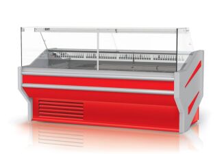 Lada chłodnicza z szybą prostą L-F Max - 8