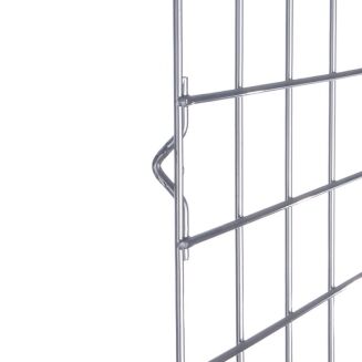 Krata 100x100 cm srebrna - 2