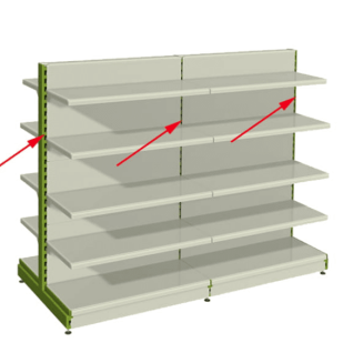 Noga gondoli regału metalowego - 4