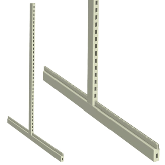 Noga gondoli regału metalowego - 2