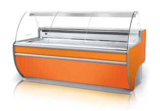 Lada chłodnicza z szybą giętą L-D - 10