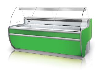 Lada chłodnicza z szybą giętą L-D - 8