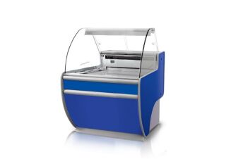 Lada chłodnicza z szybą giętą L-D - 3