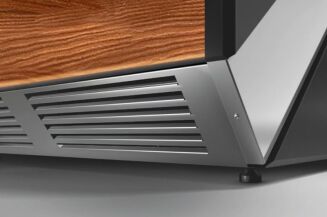 Lada chłodnicza z szybą czołową prostą, pionową L-X - 5