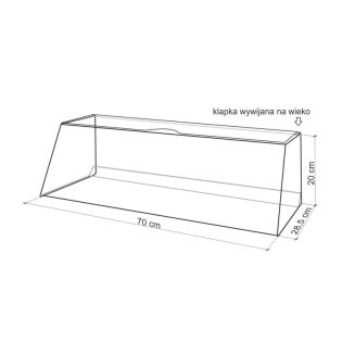 Gablota na kanapki i ciastka ABCG002P - 3