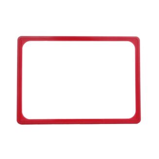 Ramka plakatowa A4 - czerwona