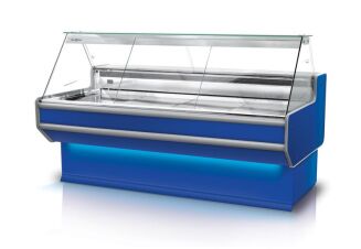 Lada chłodnicza z szybą prostą ukośną L-A2 - 30