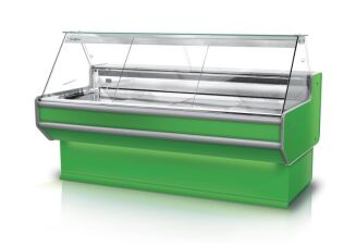 Lada chłodnicza z szybą prostą ukośną L-A2 - 27