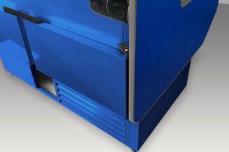 Lada chłodnicza z szybą prostą ukośną L-A2 - 17