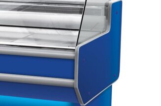 Lada chłodnicza z szybą prostą ukośną L-A2 - 19