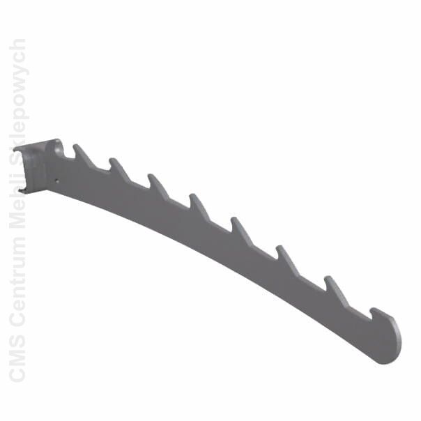 Zawieszka sklepowa na owalny drążek - łukowa Z-7