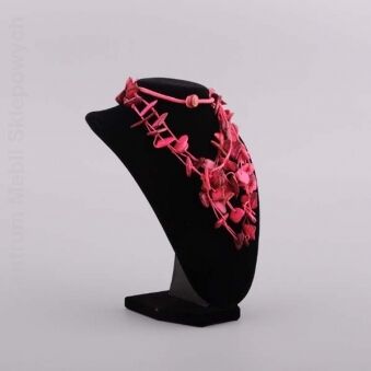 Ekspozytor na biżuterię wysoki czarny