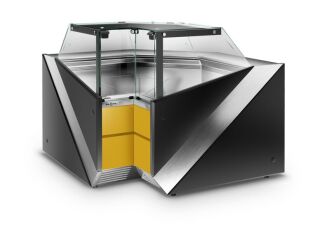 Narożna lada chłodnicza wewnętrzna L-X/NW - 7