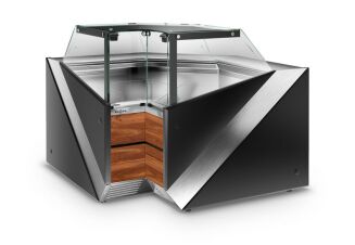 Narożna lada chłodnicza wewnętrzna L-X/NW - 5
