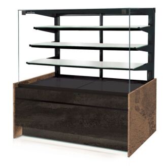 Witryna chłodnicza cukiernicza z szybą prostą pionową uchylną - 13