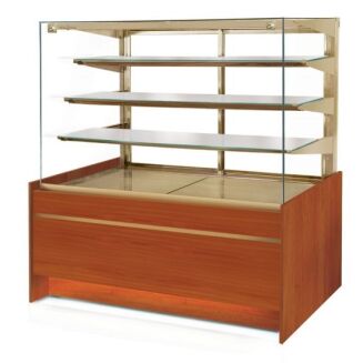 Witryna chłodnicza cukiernicza z szybą prostą pionową uchylną - 8