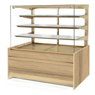 Witryna chłodnicza cukiernicza z szybą prostą pionową uchylną - 9