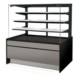 Witryna chłodnicza cukiernicza z szybą prostą pionową uchylną - 15