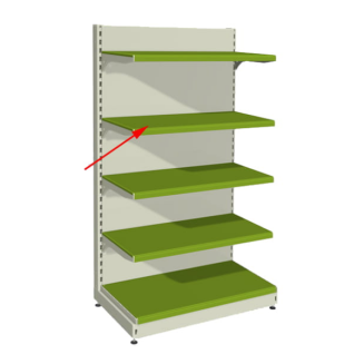 Półka wzmocniona do regału metalowego - 3