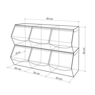 Pojemnik na cukierki i bakalie ABCP026P - 2