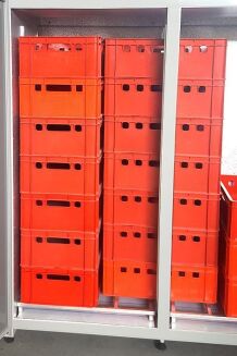 Szafa chłodnicza zapleczowa podwójna | Rapa 21-E2