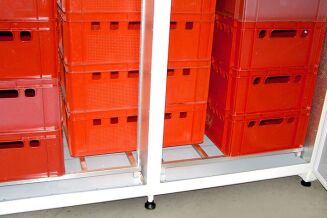 Szafa chłodnicza zapleczowa podwójna | Rapa 21-E2