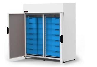 Szafa chłodnicza zapleczowa podwójna | Rapa 21-E2