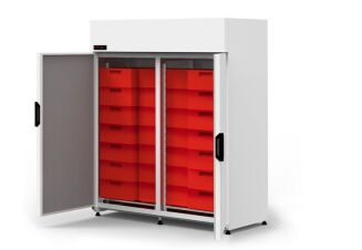 Szafa chłodnicza zapleczowa podwójna | Rapa 21-E2