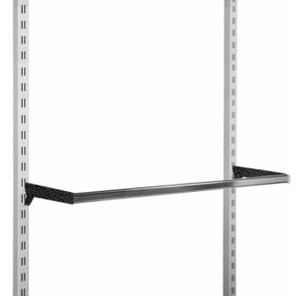 Ramię odzieżowe owalne długie z drążkiem chromowanym - 2