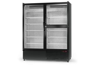 Szafa chłodnicza jednostronnie przeszklona, dwu- i trzydrzwiowa ECOLINE - 10