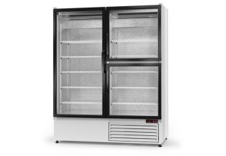 Szafa chłodnicza jednostronnie przeszklona, dwu- i trzydrzwiowa ECOLINE - 11