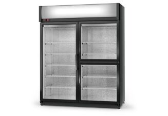 Szafa chłodnicza jednostronnie przeszklona, dwu- i trzydrzwiowa ECOLINE - 21