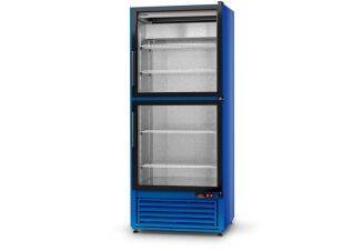 Szafa chłodnicza jednostronnie przeszklona, dwu- i trzydrzwiowa ECOLINE - 5