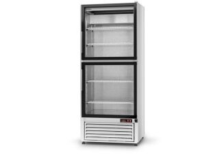 Szafa chłodnicza jednostronnie przeszklona, dwu- i trzydrzwiowa ECOLINE - 3