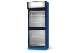 Szafa chłodnicza jednostronnie przeszklona, dwu- i trzydrzwiowa ECOLINE - 17