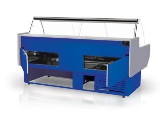 Lada chłodnicza z szybą giętą L-B3 - 18