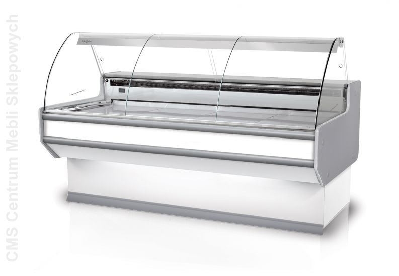 Lada chłodnicza z szybą giętą L-B3