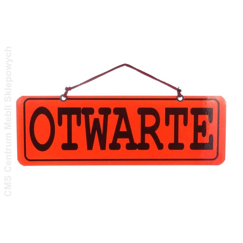 Tablica informacyjna OTWARTE