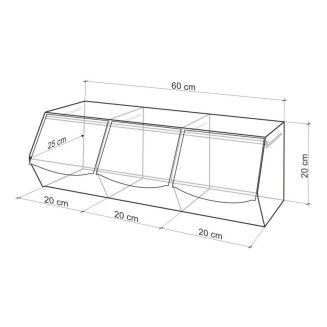 Pojemnik na cukierki i bakalie ABCP021P - 4
