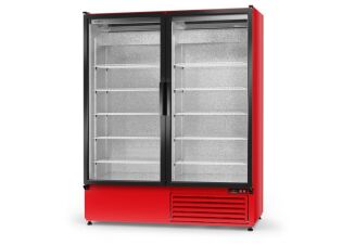 Szafa chłodnicza jednostronnie przeszklona, drzwi skrzydłowe ECOLINE - 7