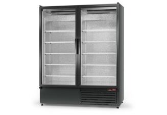 Szafa chłodnicza jednostronnie przeszklona, drzwi skrzydłowe ECOLINE - 10