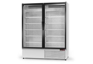 Szafa chłodnicza jednostronnie przeszklona, drzwi skrzydłowe ECOLINE - 9